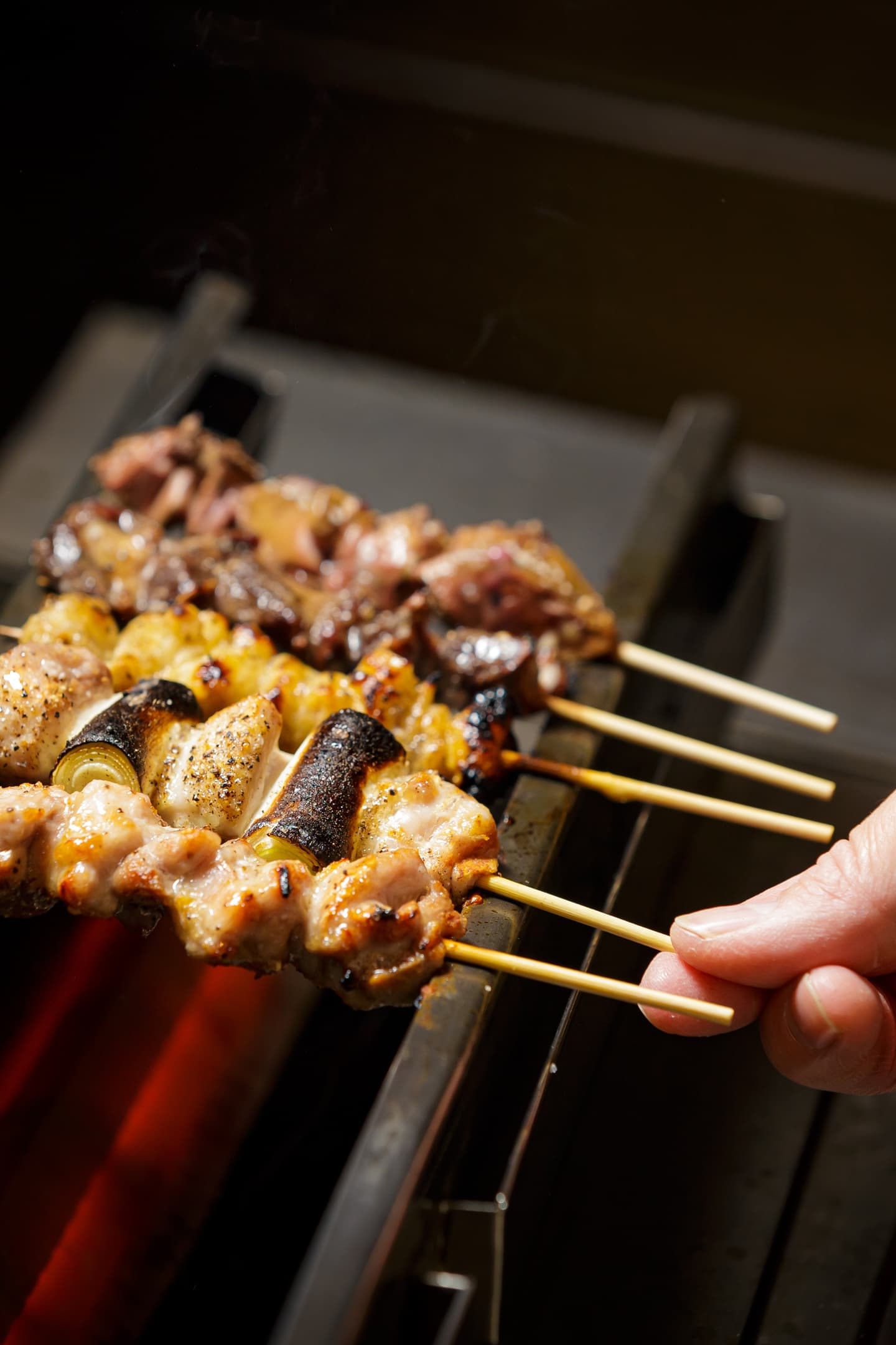 名古屋コーチンの焼き鳥画像